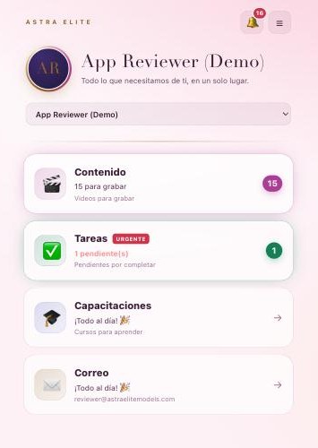 Astra Studio — the creator portal
